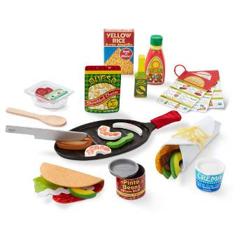 Melissa And Doug Fill and Fold Taco and Tortilla Set