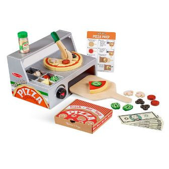 Top And Bake Pizza Counter  Melissa And Doug Wooden Toys