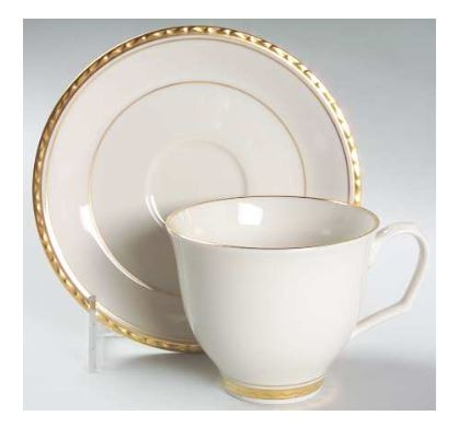 Reflection Pickard Cup And Saucer