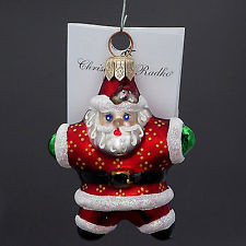 Santa Gem  Christopher Radko Ornaments