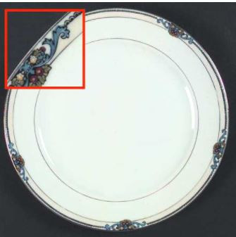 Glenora Noritake Dinner Plate
