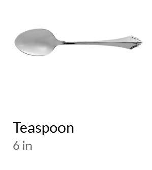 Belcourt Teaspoon Oneida Stainless