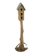 Woodland Birdhouse Snow Village Accessories  Department 56