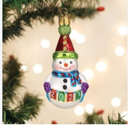 2023 Party Snowman   Old World Christmas