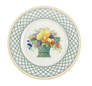 Basket Round Salad Plate