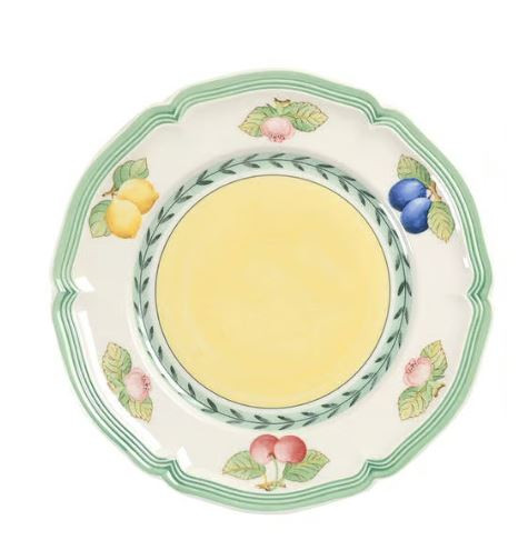French Garden Bread and Butter Plate