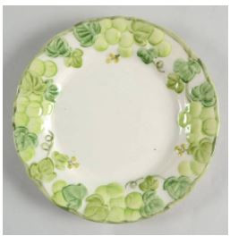 Grape Arbor Round Salad Plate