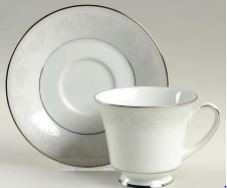 Misty Noritake Cup And Saucers