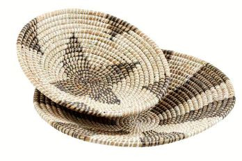 Mud Pie Gifts - Lg Wall Basket Decor