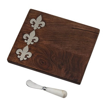 Fleur De Lis Bar Board Mud Pie Gifts