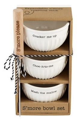 Smore Bowl Boxed Set Mud Pie