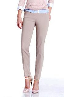 Ankle Length Pull On Stone Size 12 Slimsation Pants