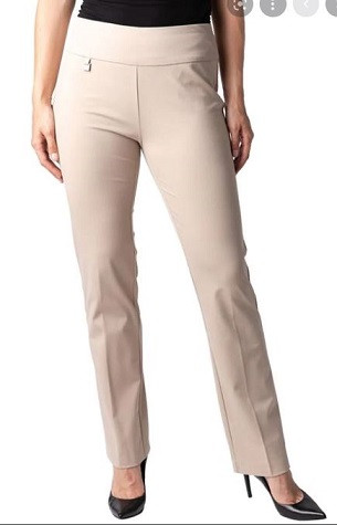 Wide Band Elastic Waist Ankle Pant Winter White Size 8