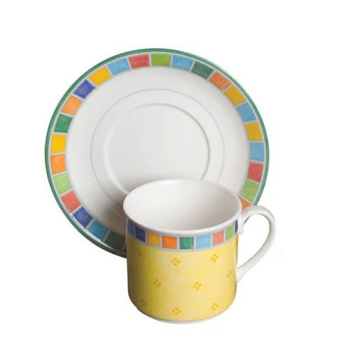 Twist Alea Lime Cup and Saucer - Villeroy and Boch
