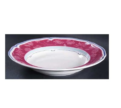 Cottage Red Rim Soup or Pasta Bowl - Villeroy and Boch