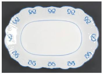 Ruban Blue Vista Allegro Medium Platter
