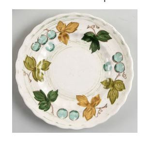 Vineyard Bread and Butter Plate