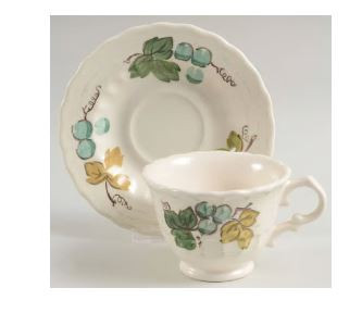 Vineyard Cup and Saucer