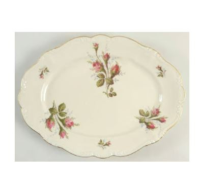Pompadour Moss Rose Rosenthal Medium Platter