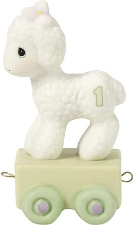 Birthday Train  Age 1 Precious Moments New Series