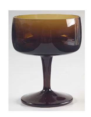 Accent Brown Gorham Sherbet