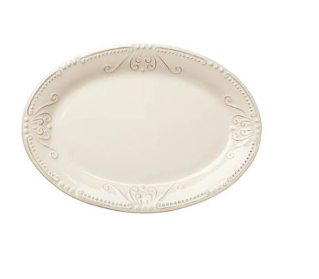 Isabella Ivory Skyros Small Platter