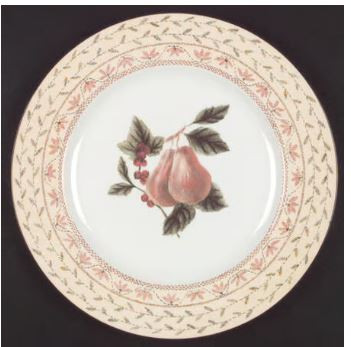 Fruit Sampler Newer Johnson Dinner Plate