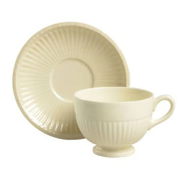 Edme Plain Wedgwood Cup And Saucer