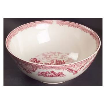 Old British Castles Johnson Brothers Large Salad Bowl