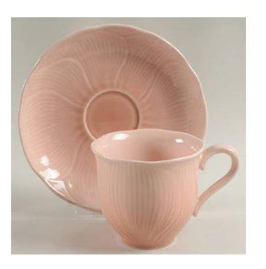 Amaryllis Peach Mikasa Cup And Saucer