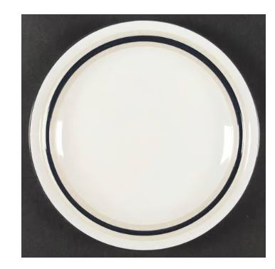 Blue Glow Mikasa Dinner Plate