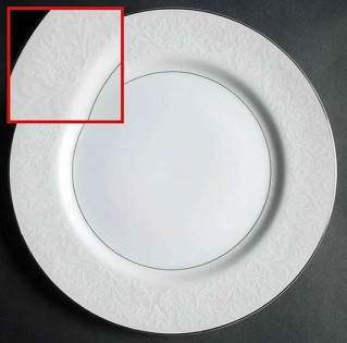 Bridal Veil Mikasa Dinner Plate