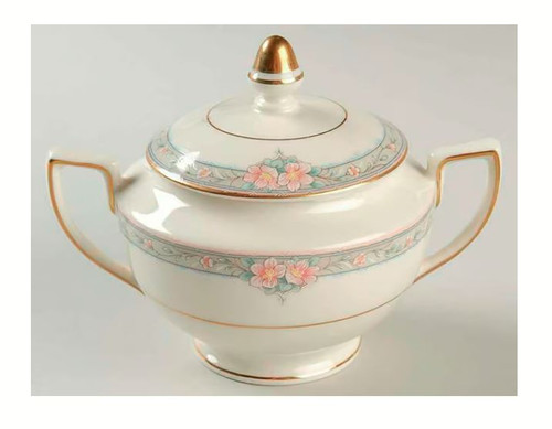 La Rose Mikasa Sugar And Lid