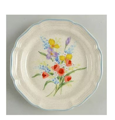 Meadow Breeze Mikasa Salad Plate