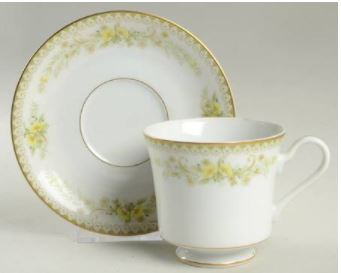 Greenbrier Noritake Cup And Saucer
