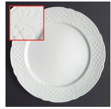 Old Dresden Oscar De La Rento Dinner Plate