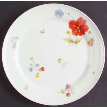 Just Flowers Mikasa Bread And Butter