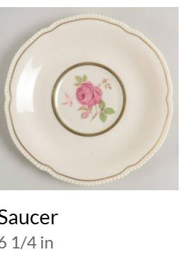 Dolly Madison Saucer Only