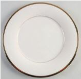 Gold And Platinum Noritake Dinner Plate