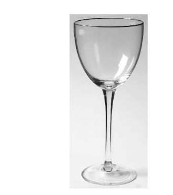 Palais Platinum Noritake Water Goblet