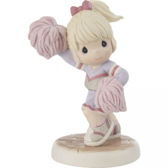Girl Cheerleader Figurine Precious Moments