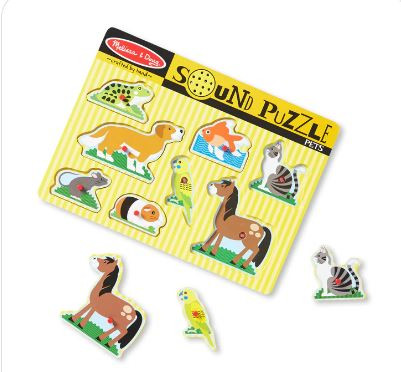Pets Sound Puzzle Melissa And Doug