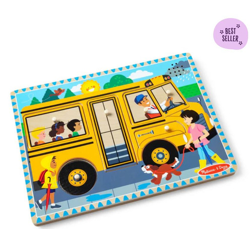 The Wheels On The Bus Sound Puzzle Melissa And Doug