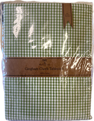 Gingham Tablecloth