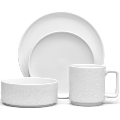 COLORTEX WHITE NORITAKE  PLACE SETTING