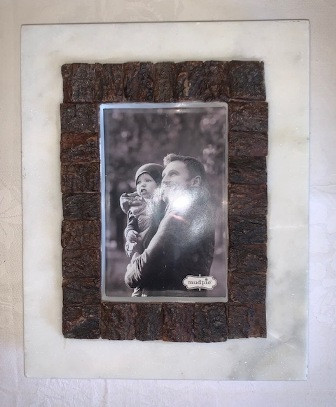 4 x 6 Marble Bark Frame