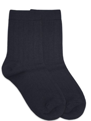 Shoe Size 3 7 Navy Color Socks Jefferies