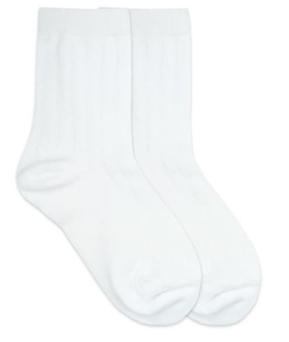 Shoe Size 6 11 White Color Socks Jefferies
