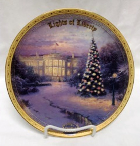 Lights Of Liberty 8163A Bradford Exchange Plate