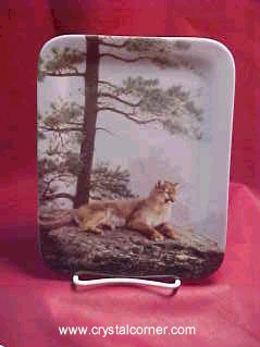 And The Cougar Rests 951A Bradford Exchange Plate